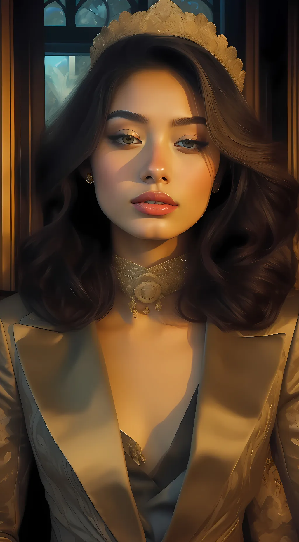 ai character: Izzy background