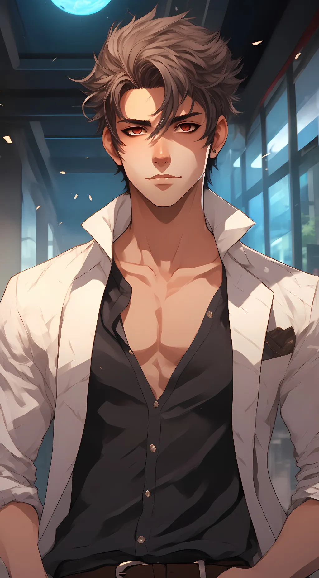 ai character: Mike background