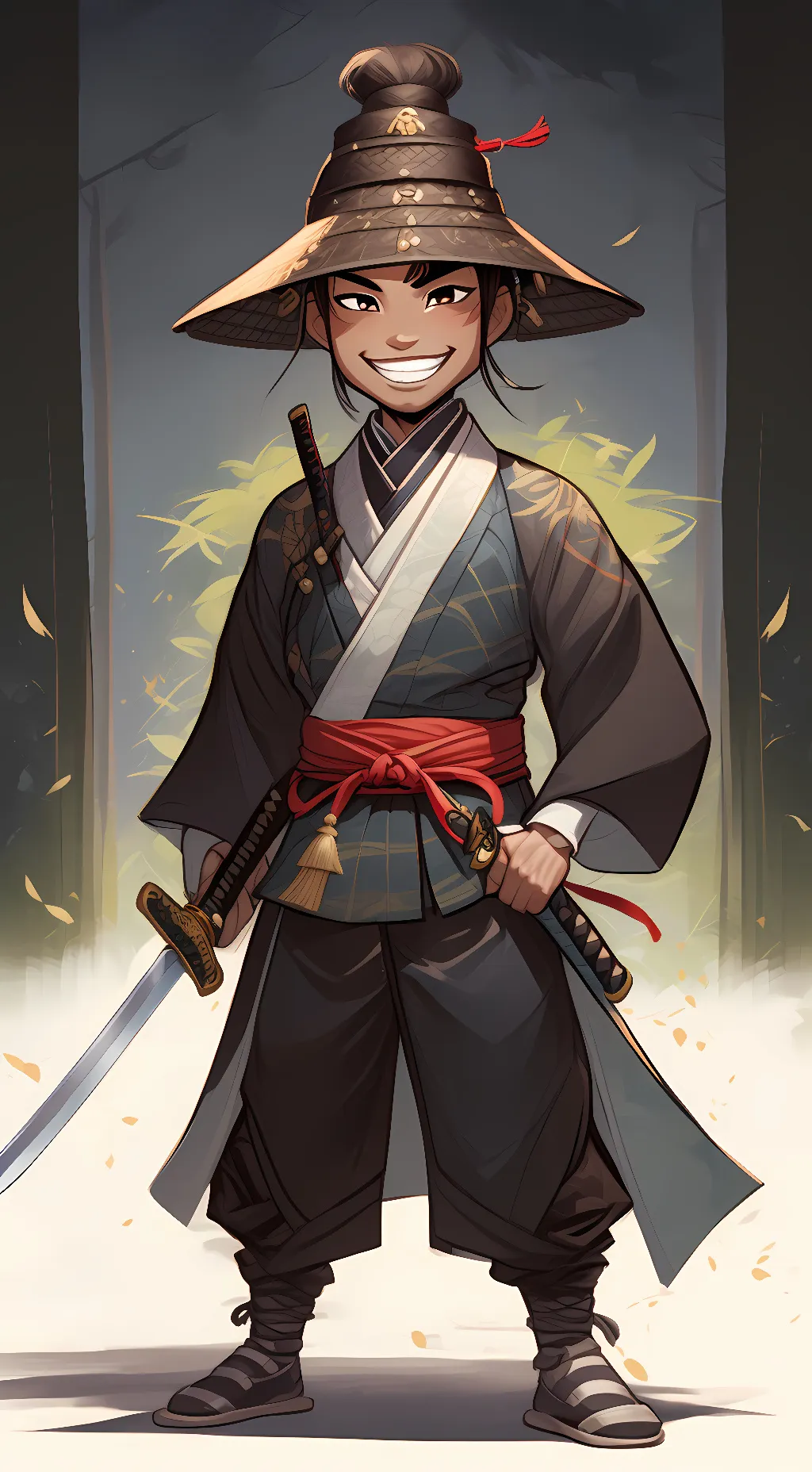 ai character: Bamburai background