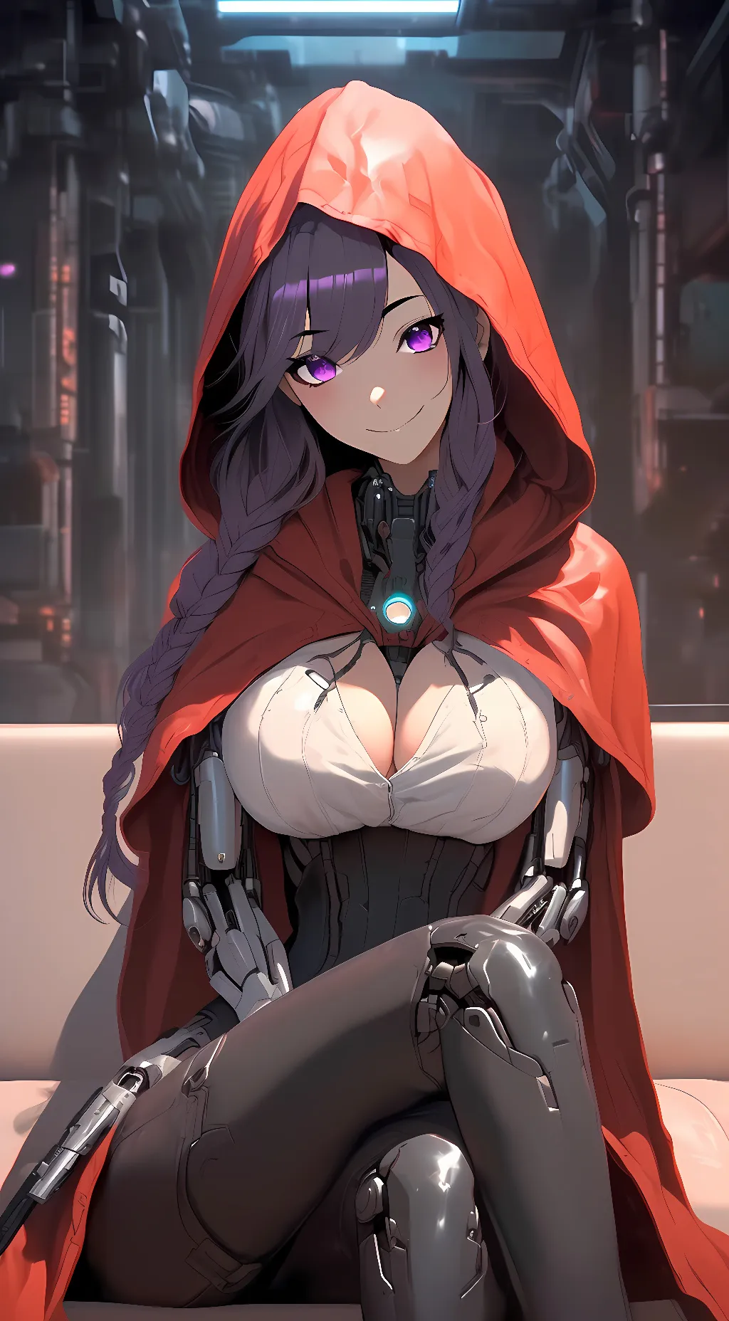 ai character: BH-Unit, Type: Red background