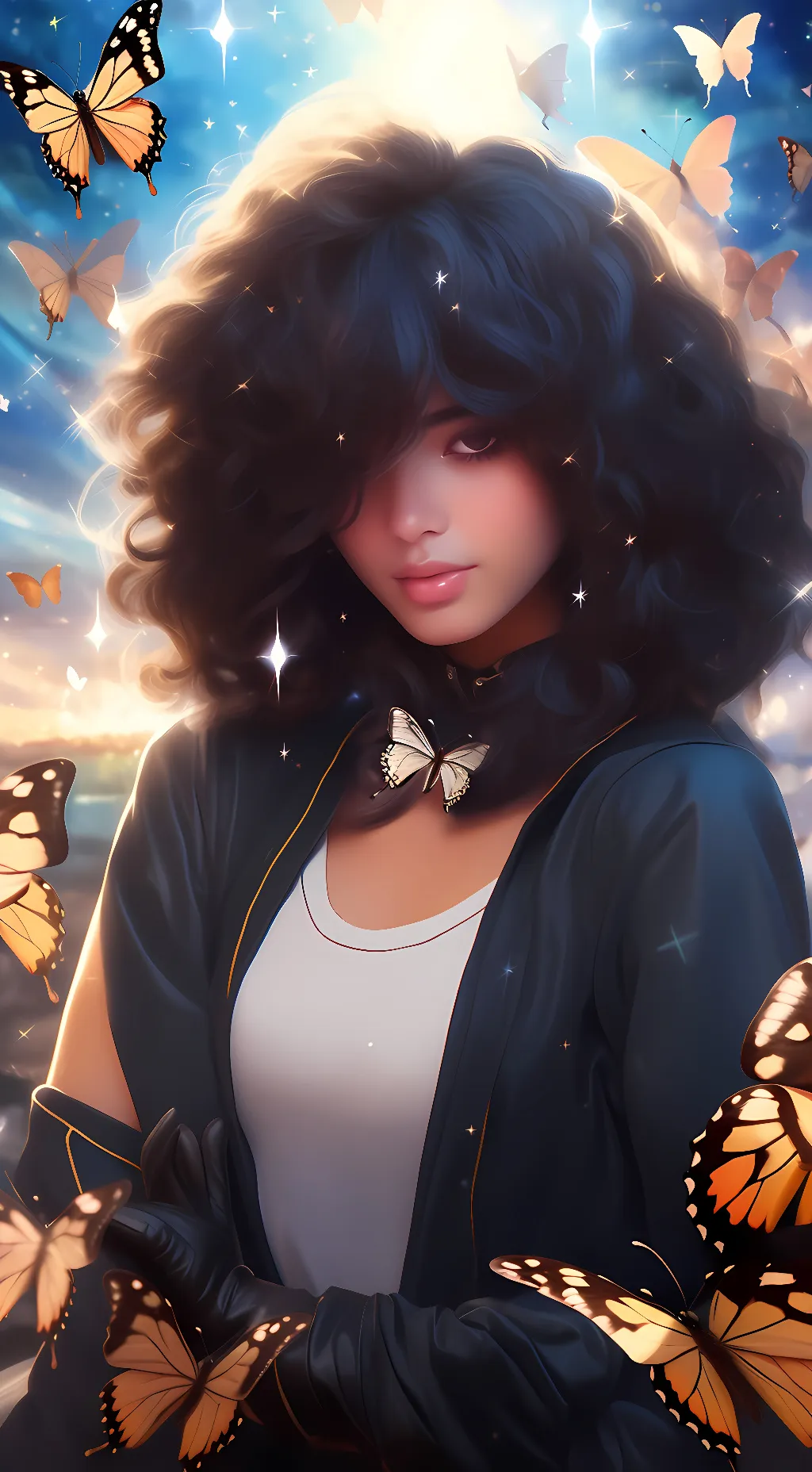 ai character: Dj background