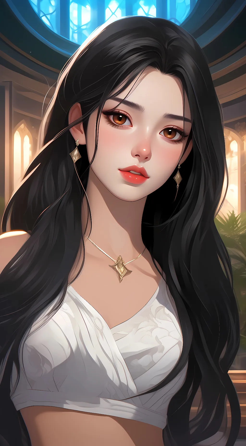 ai character: Alessia Moretti background