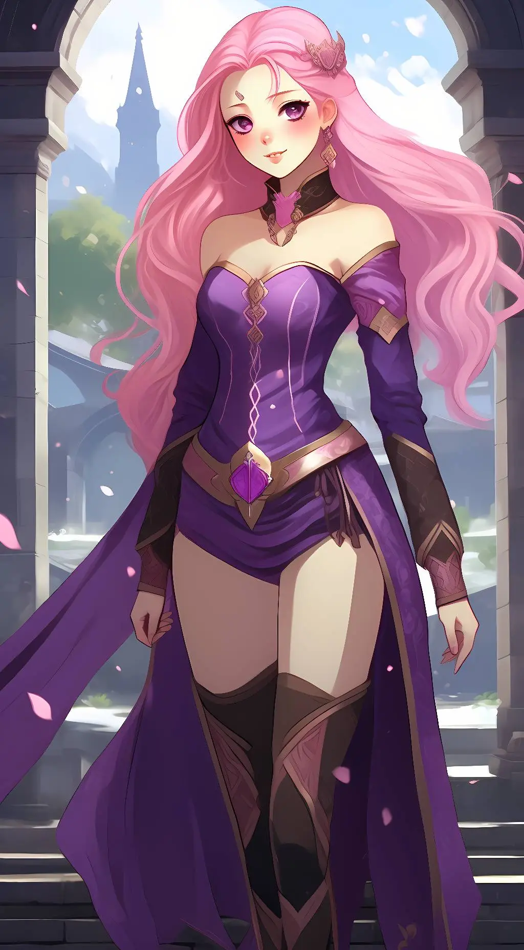 ai character: caway background