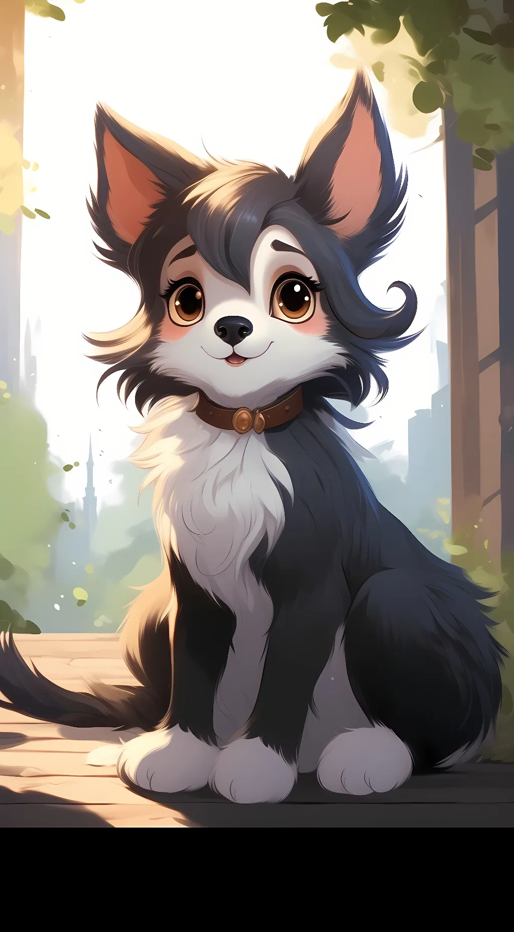 ai character: Fluffles background