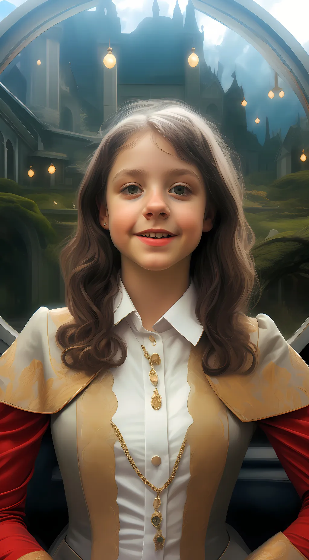 ai character: princess Holly May background