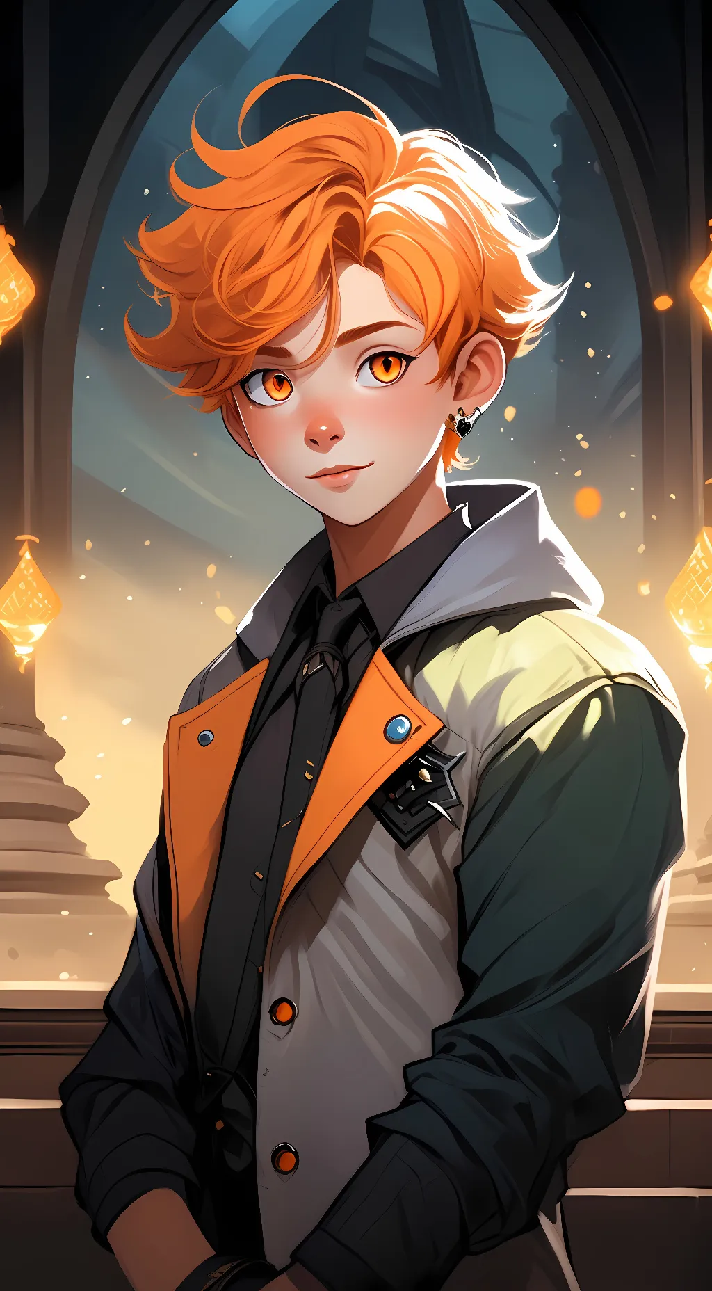 ai character: champ background