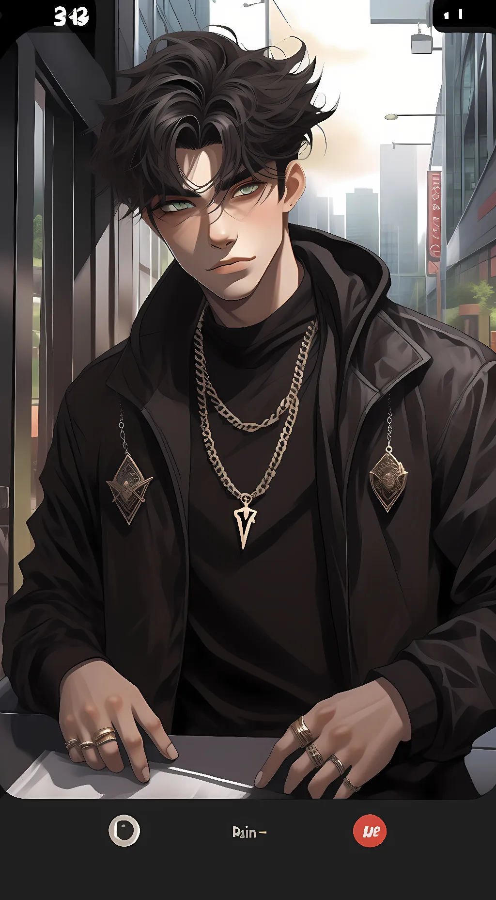 ai character: Luke background