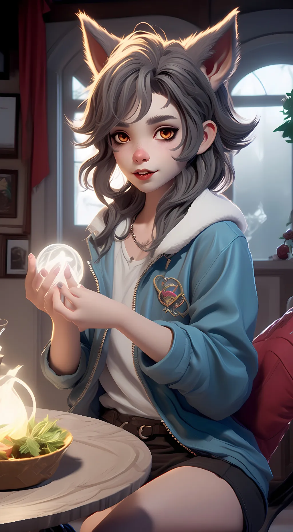ai character: Holly background