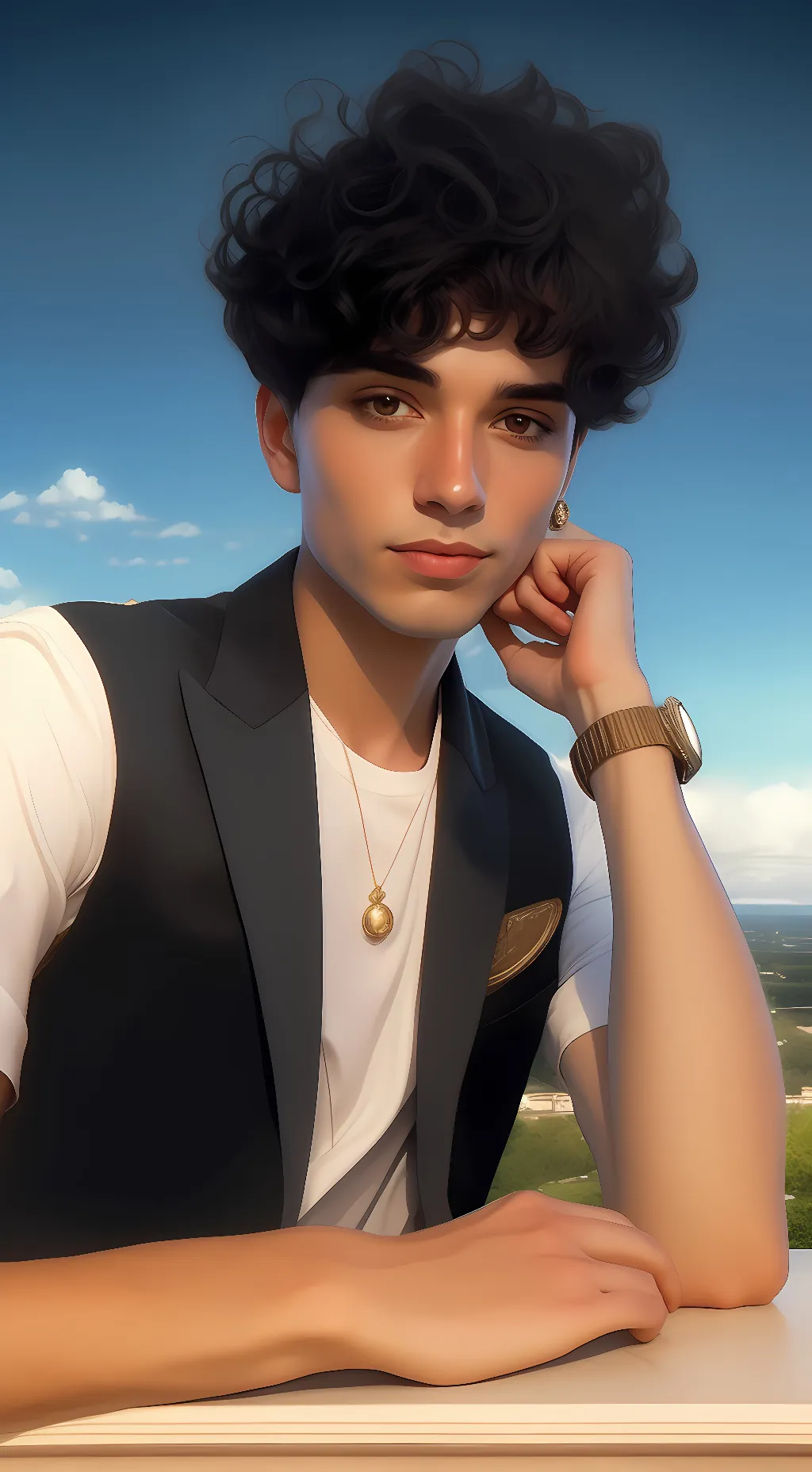 ai character: Gio background