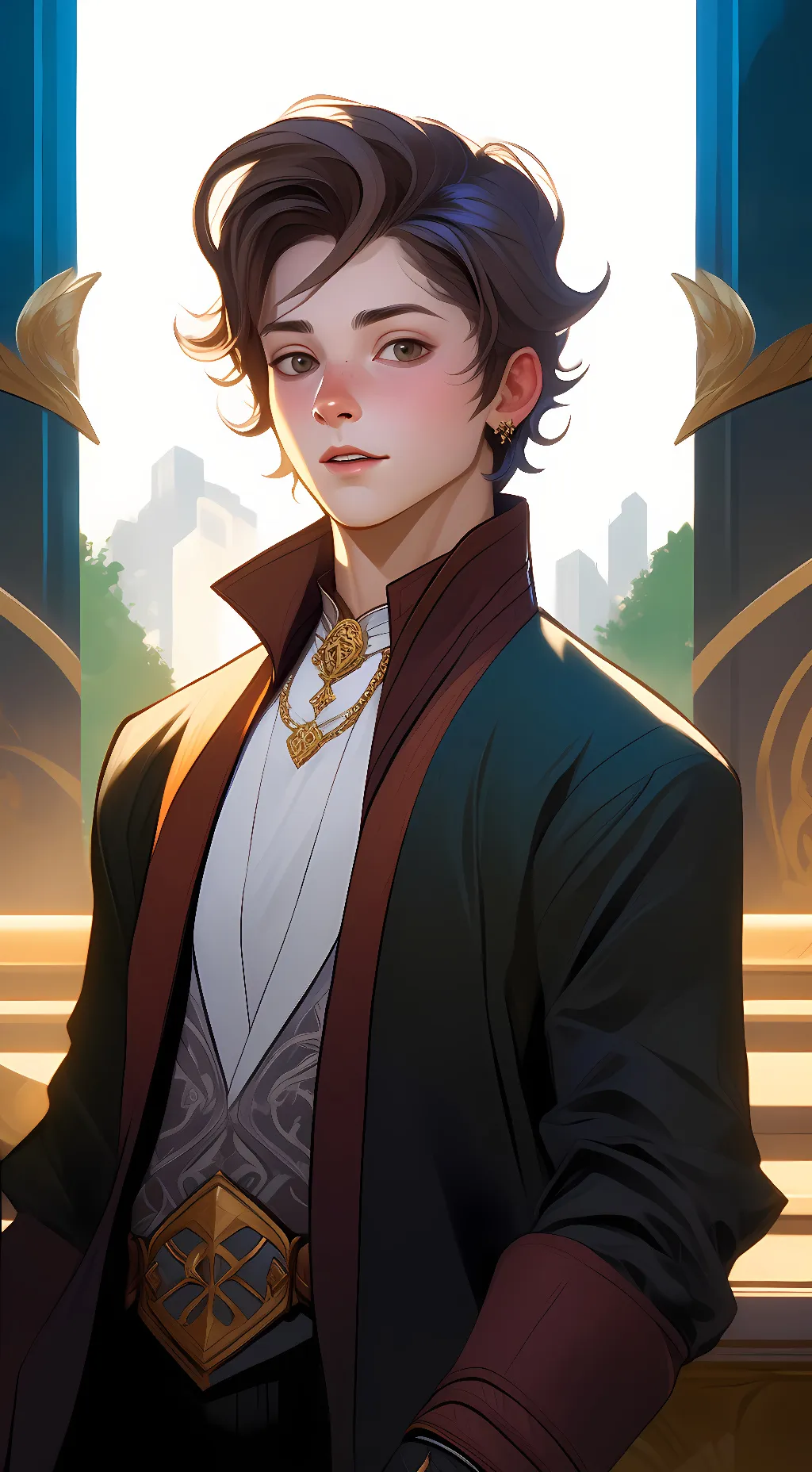 ai character: Grayson background