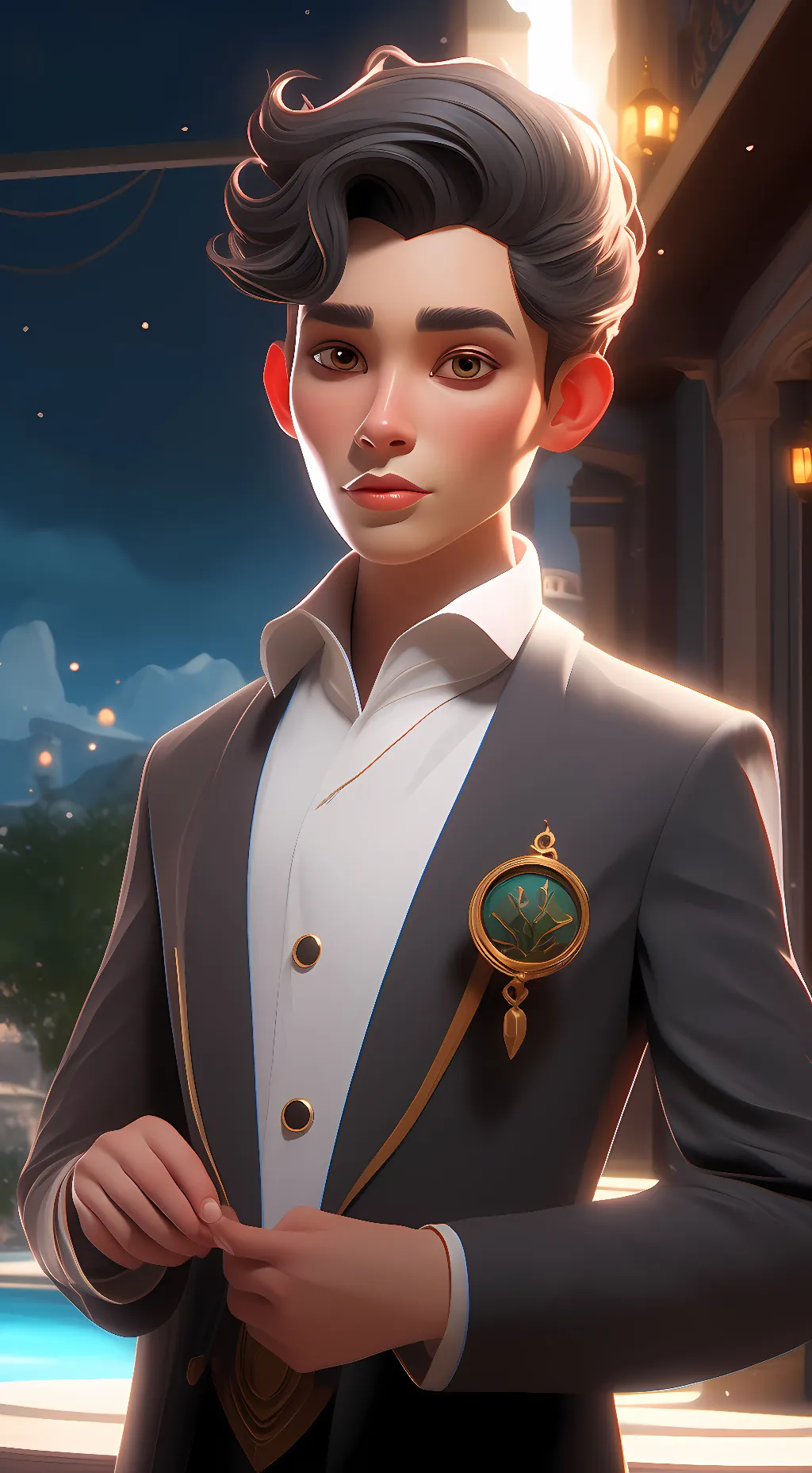 ai character: Everett Collins background