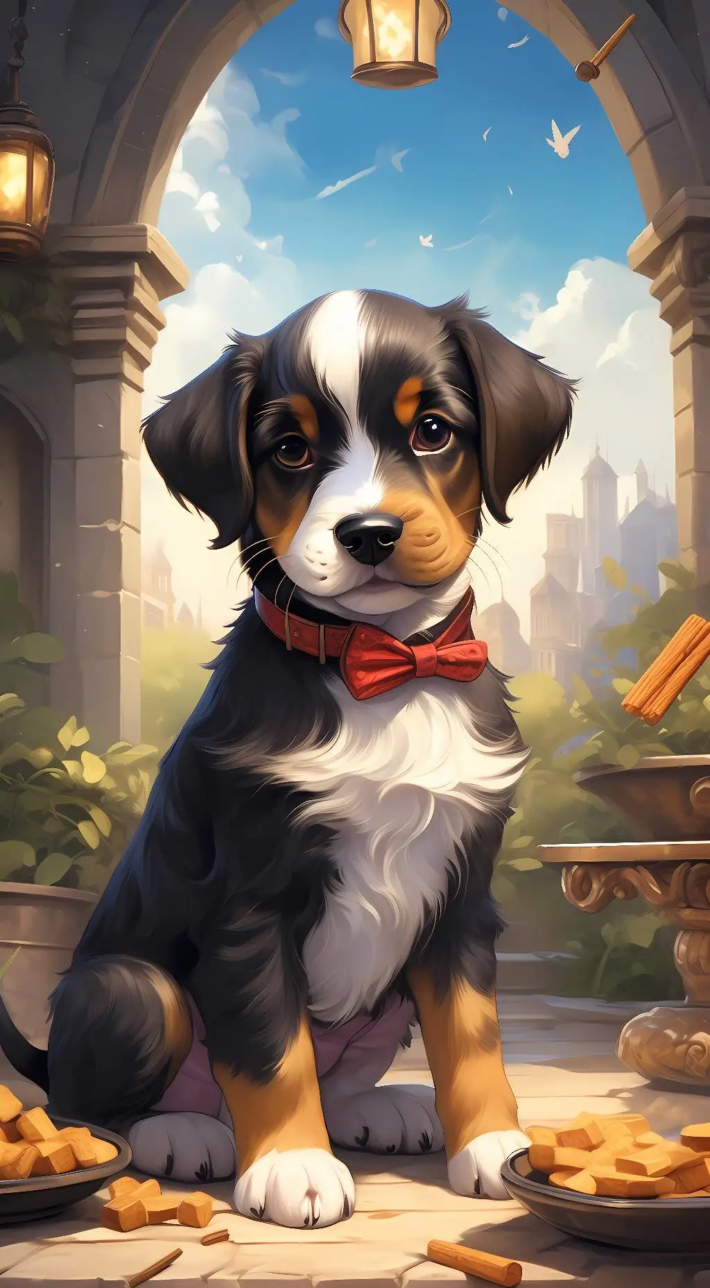 ai character: Doge background