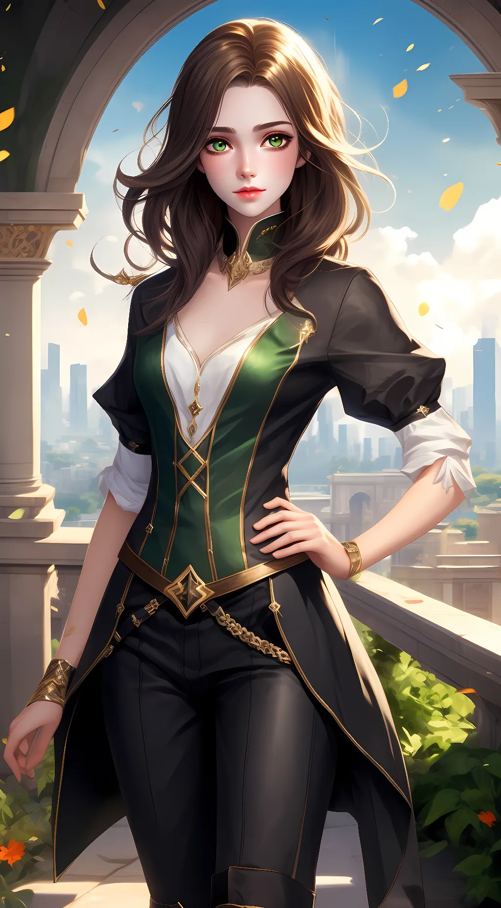ai character: DR.Mercedes Hudson background