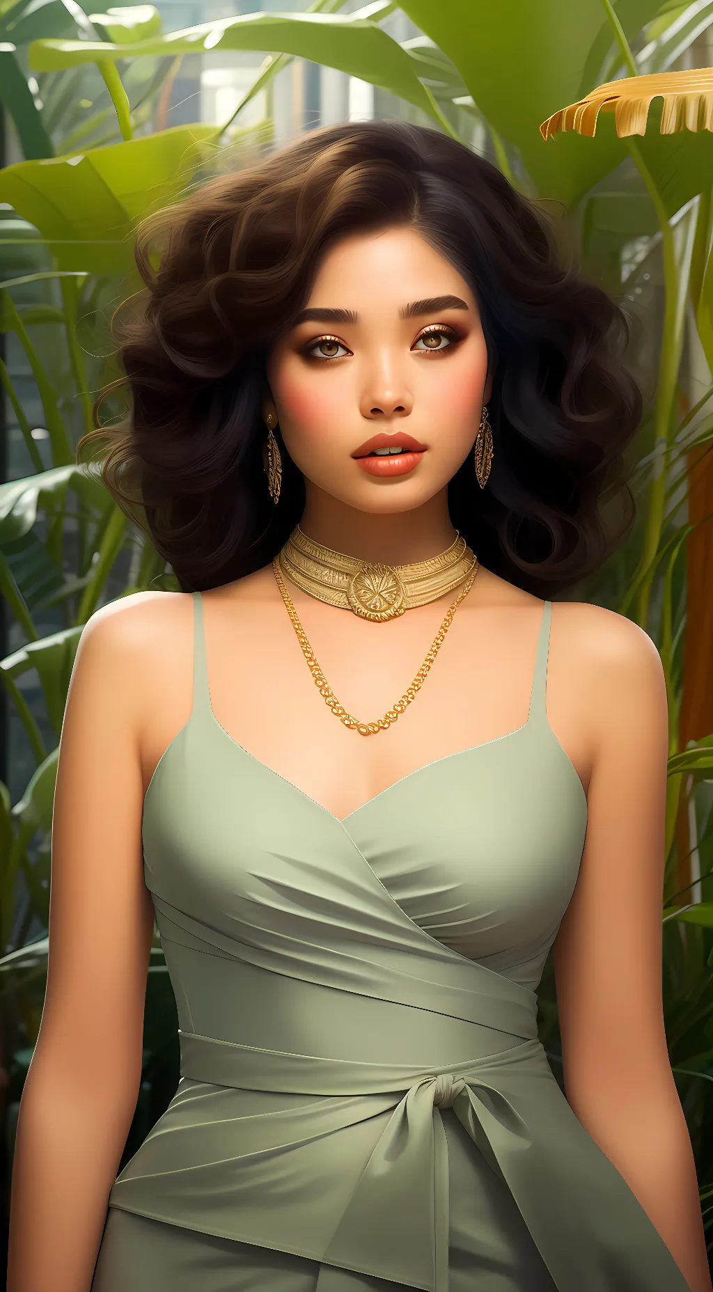 ai character: Lady Diana background
