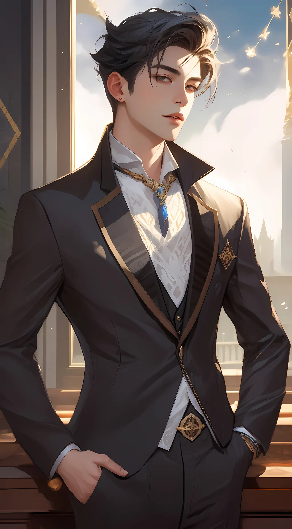 ai character: Reiki  background