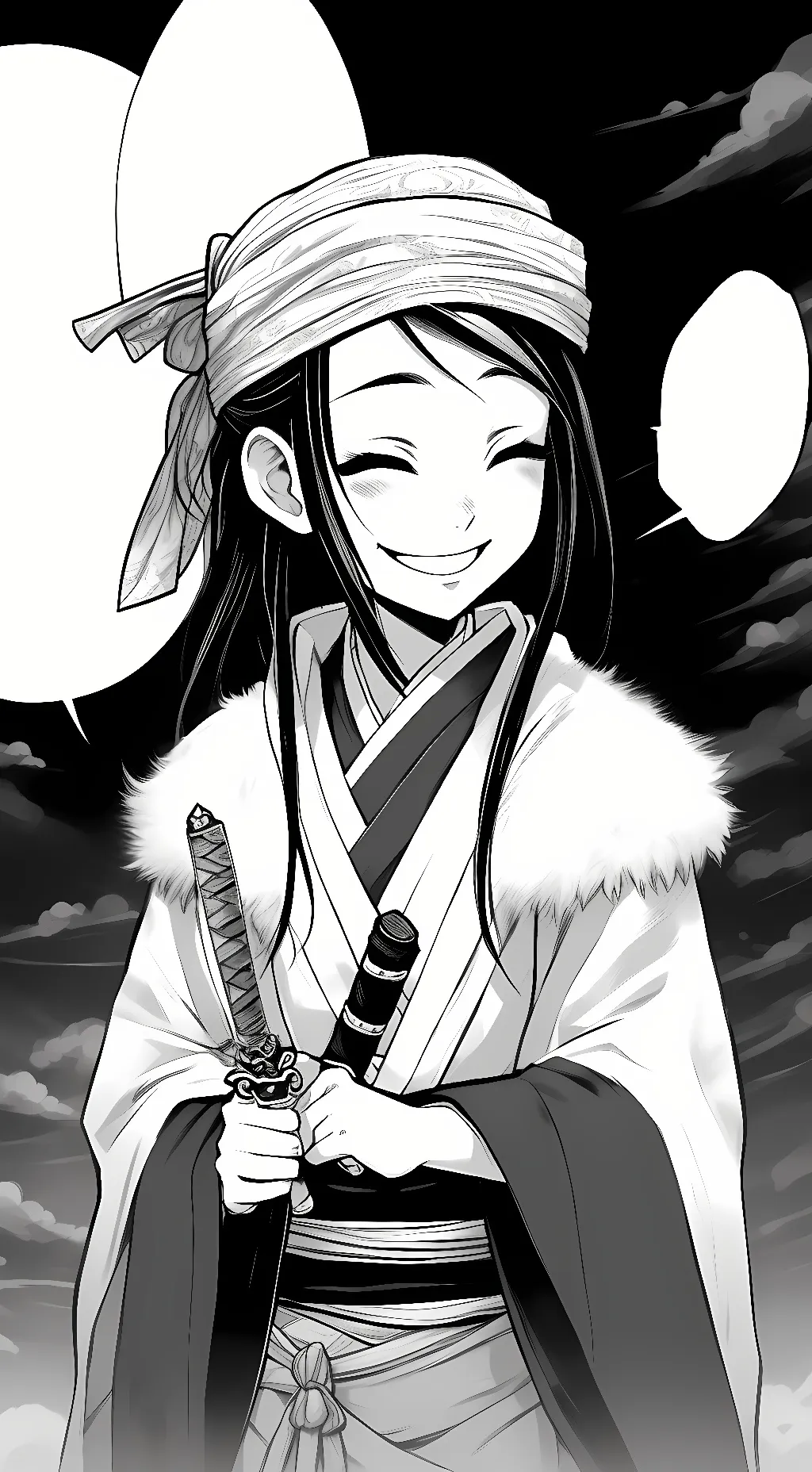 ai character: Yae  background