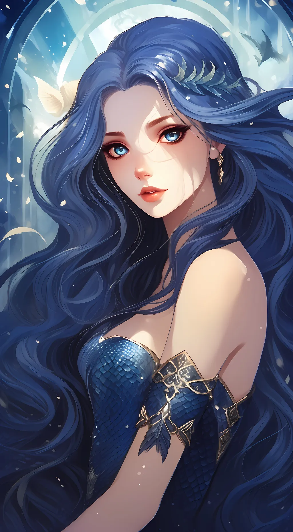 ai character: Luna the Siren  background