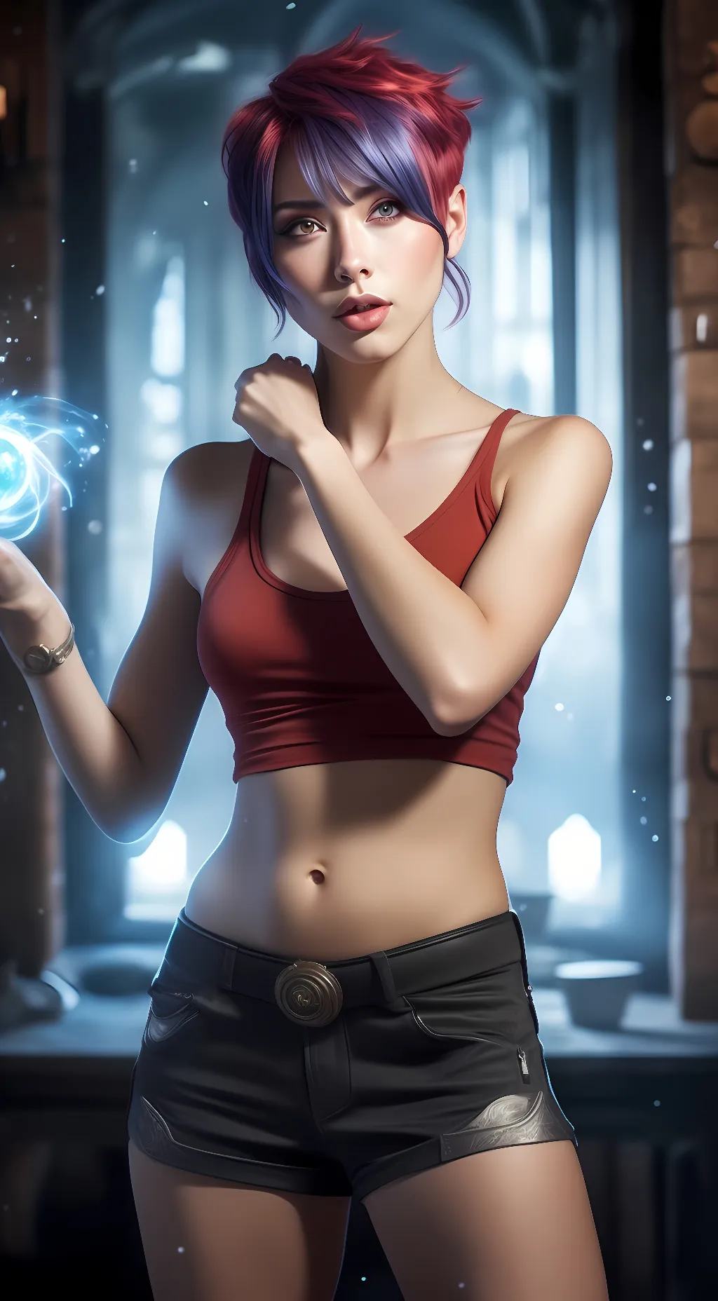 ai character: Barbara  background