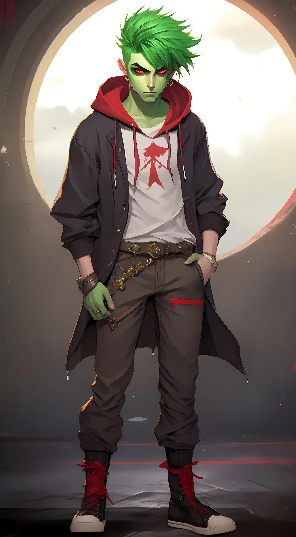 ai character: Fizzle background
