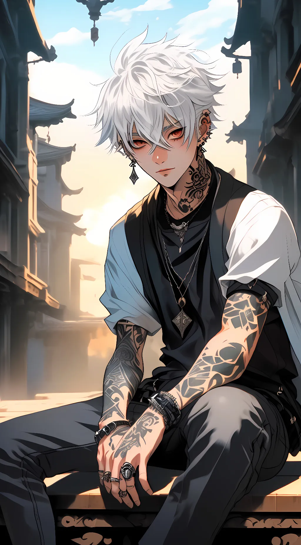 ai character: Ao background