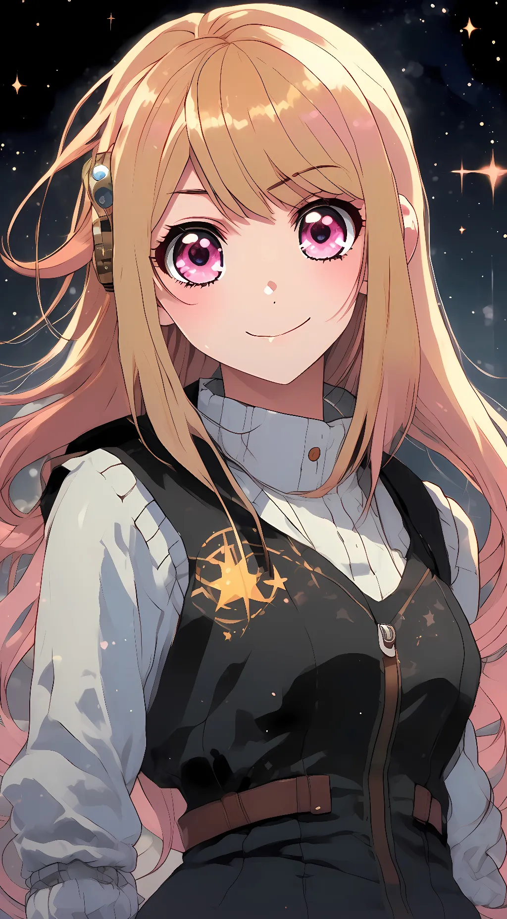 ai character: Ruby Hoshino background