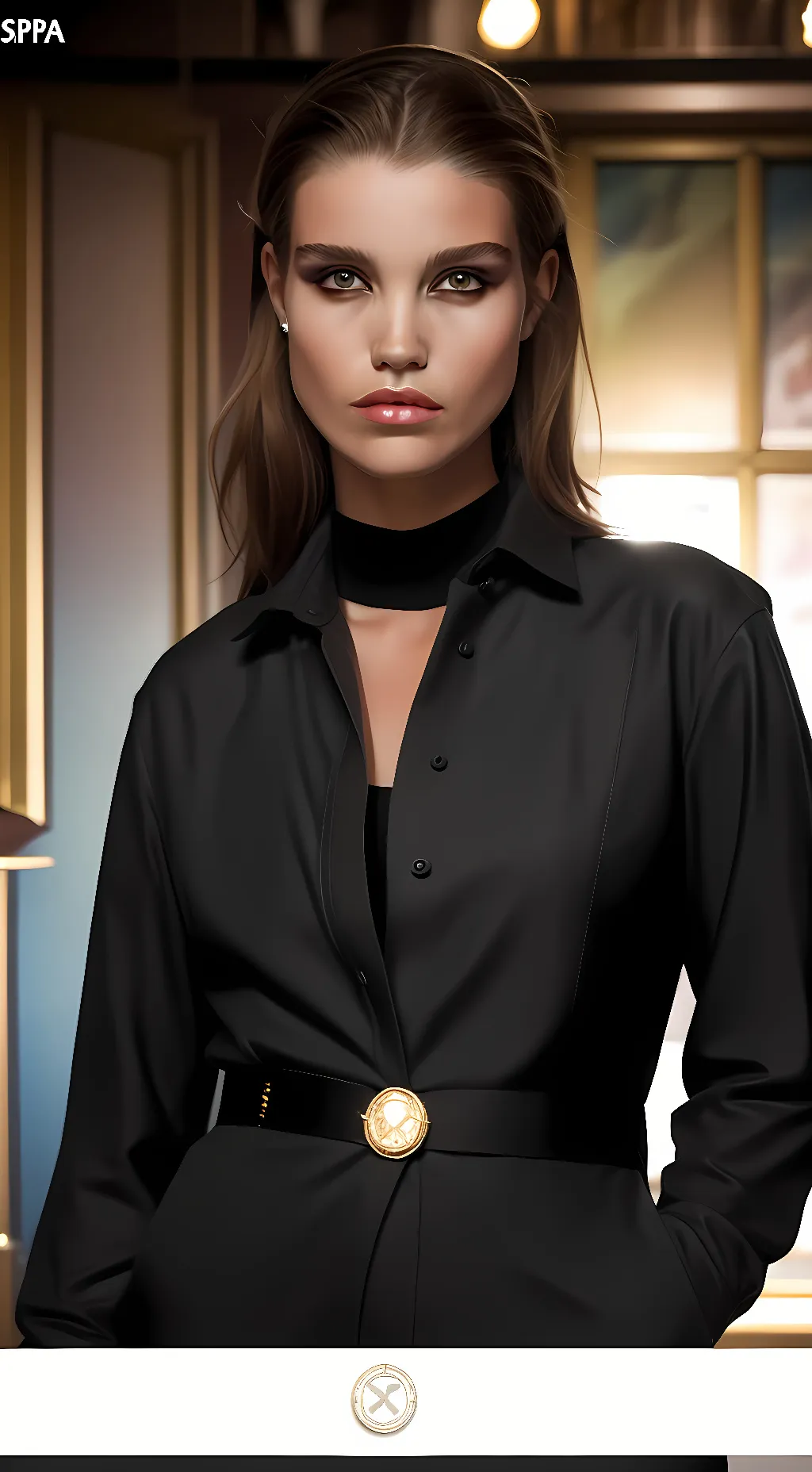 ai character: zoie hays  background