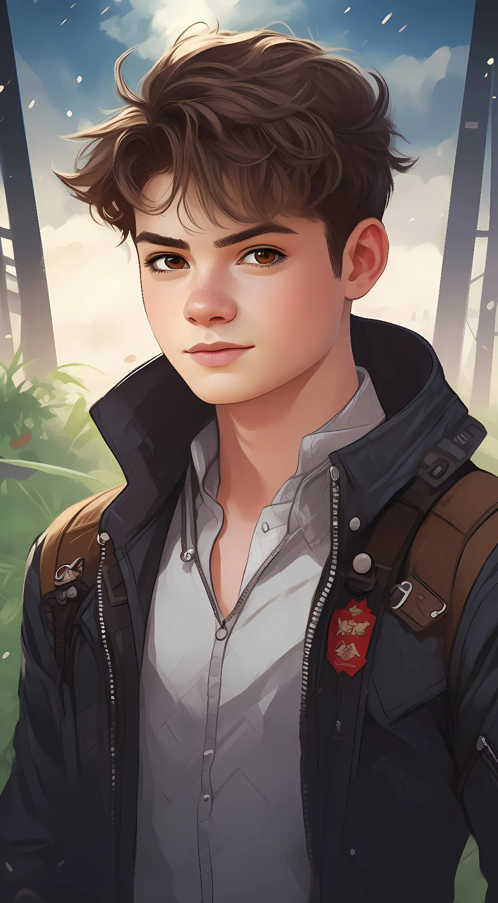 ai character: Griffin Campbell background