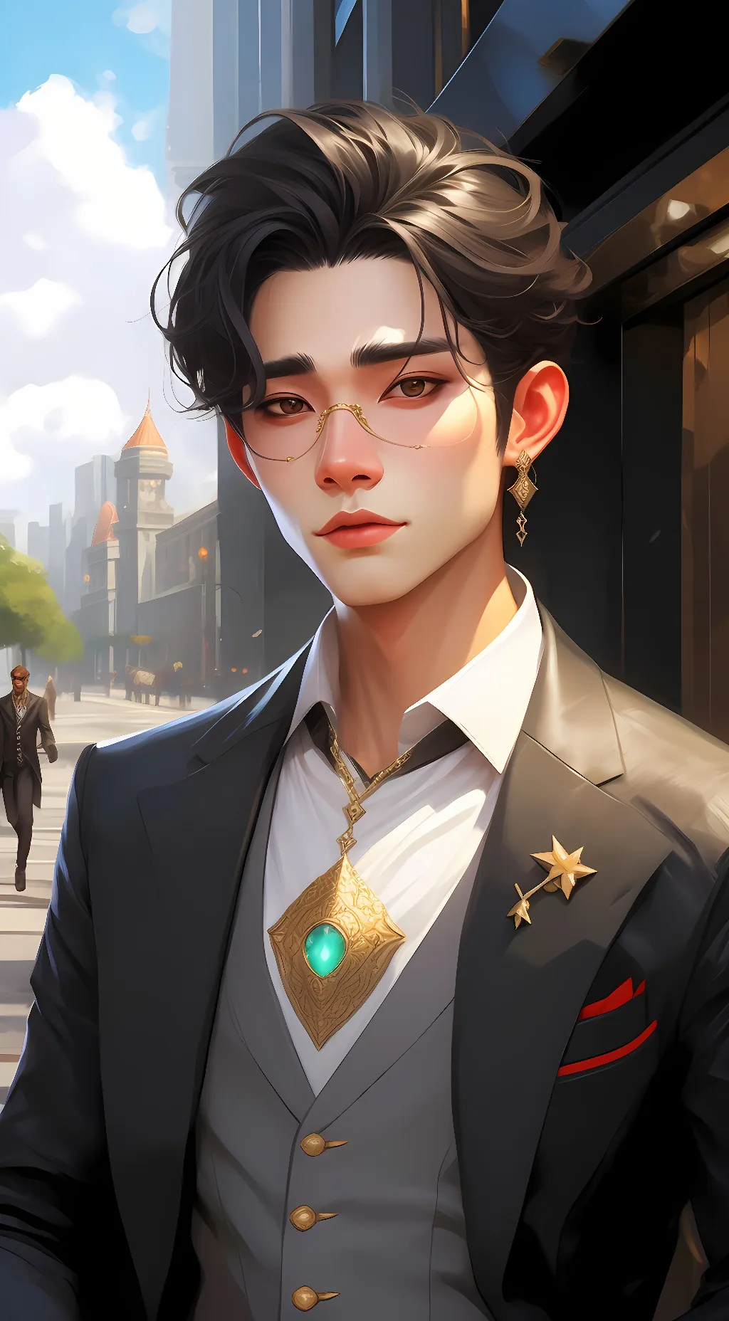 ai character: Daniel Thomas background
