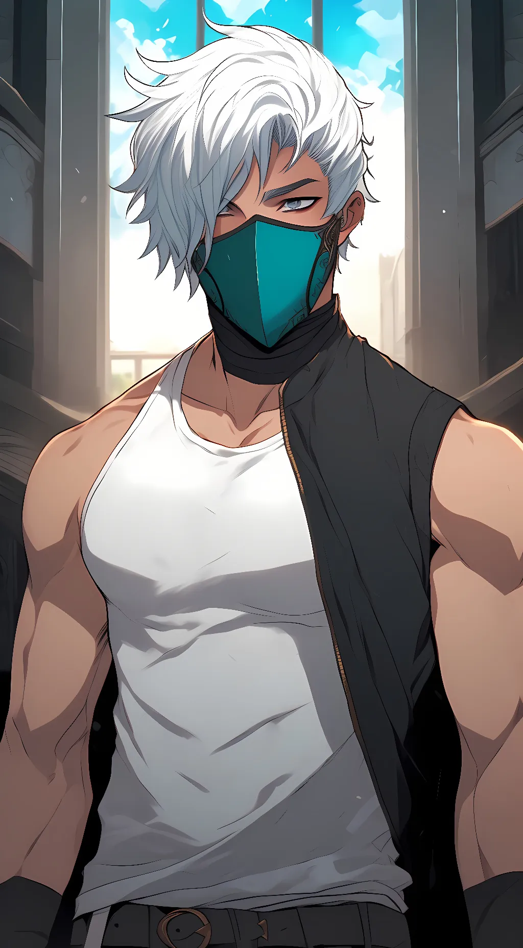 ai character: Mezo Shoji 🩷🩷🩷 background