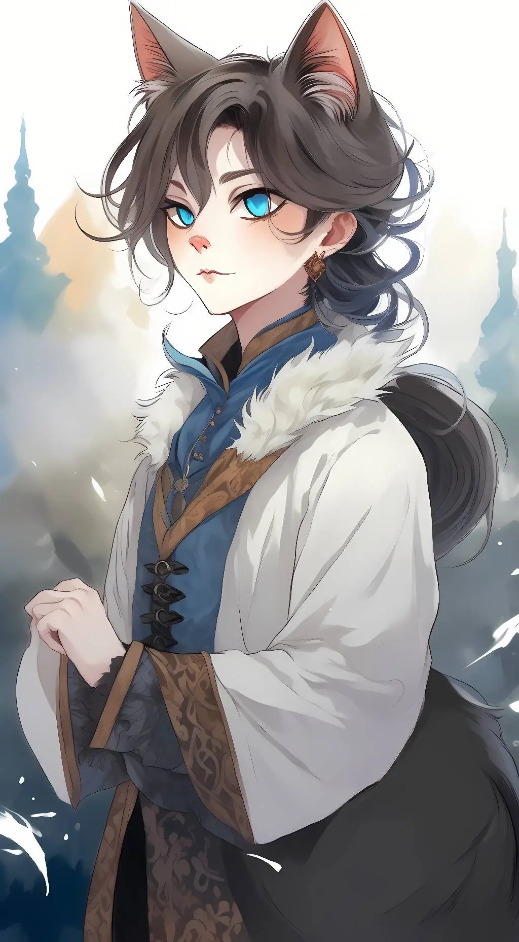 ai character: Onyx background