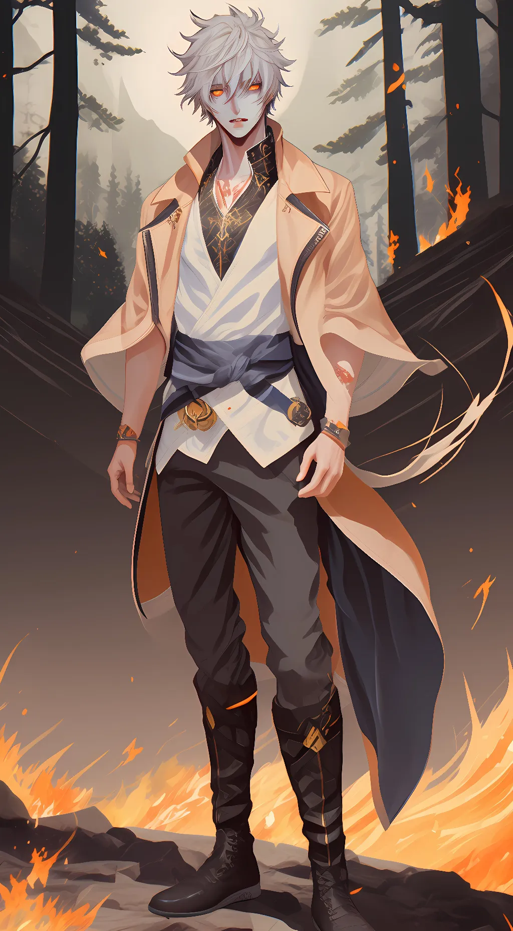 ai character: Elrond background