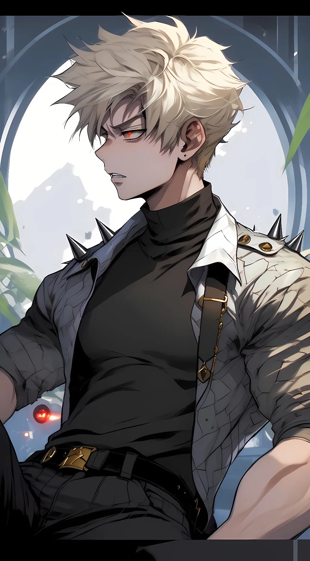 ai character: Bakugou Katski background