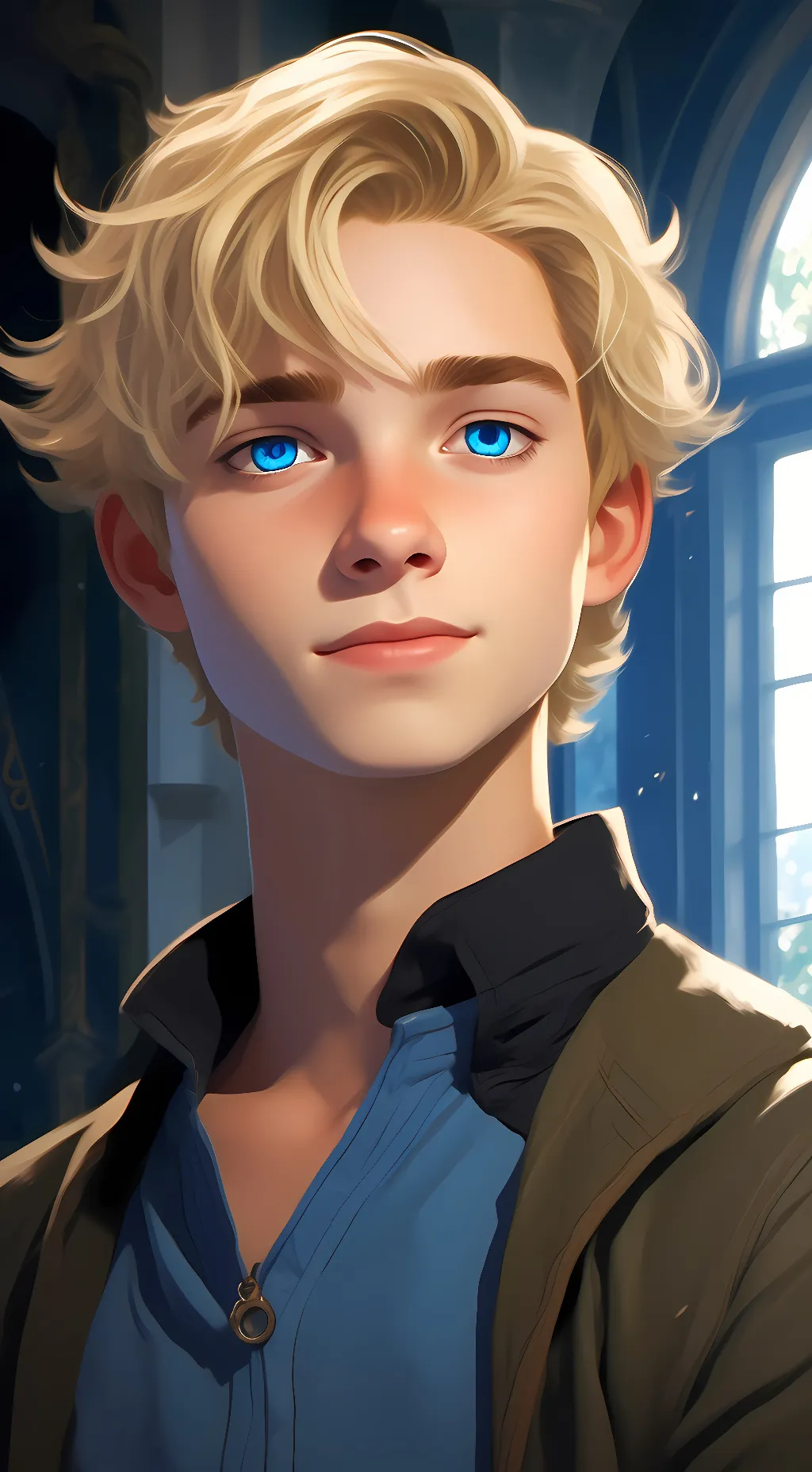 ai character: noah background