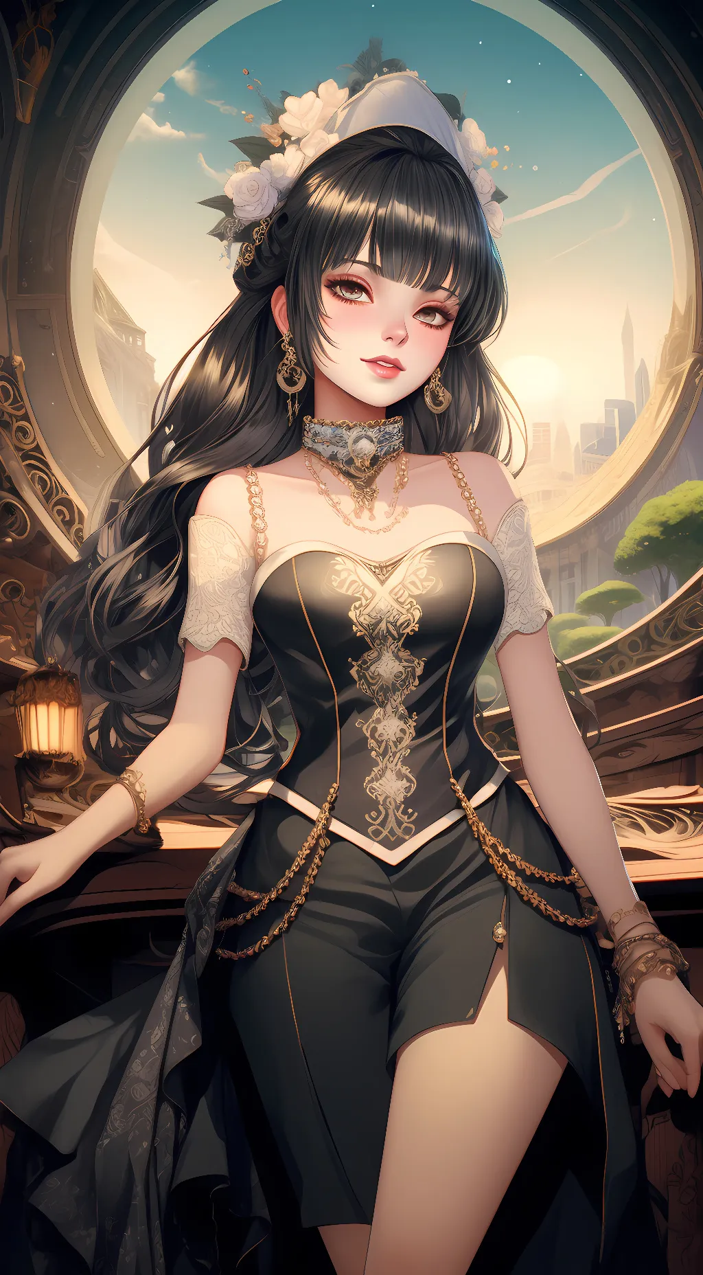 ai character: Emma  background