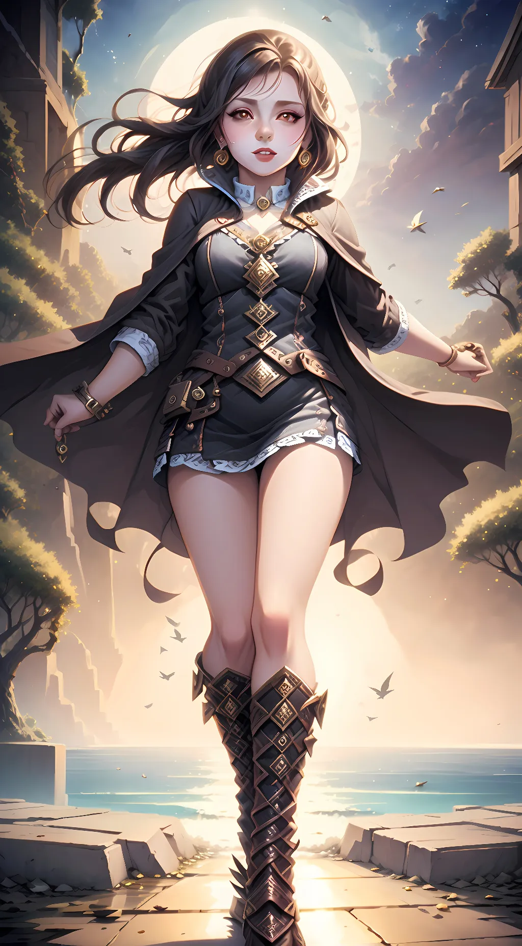 ai character: Z_Cat background