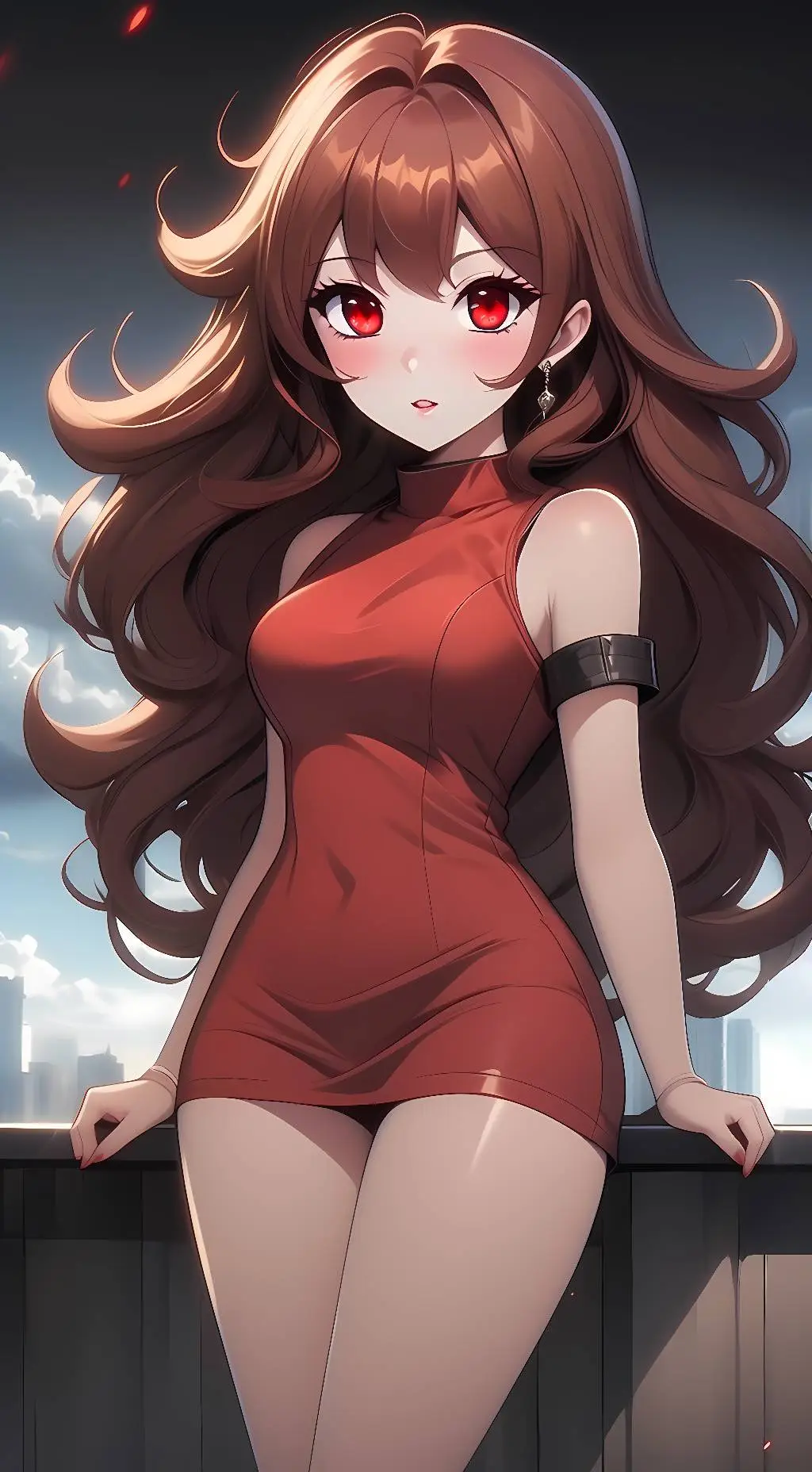 ai character: Girlfriend  background