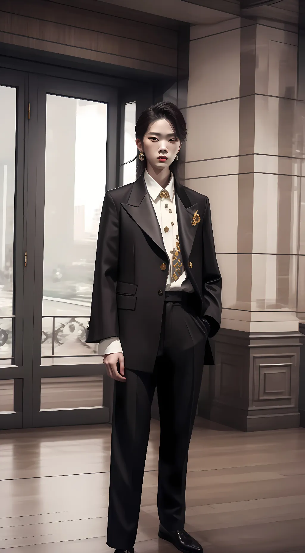 ai character: Jaron background