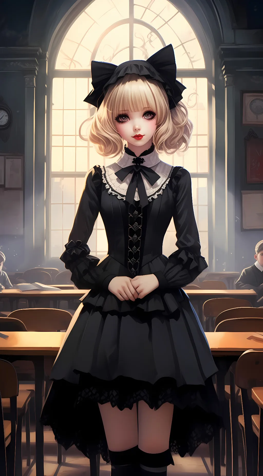 ai character: Abby background