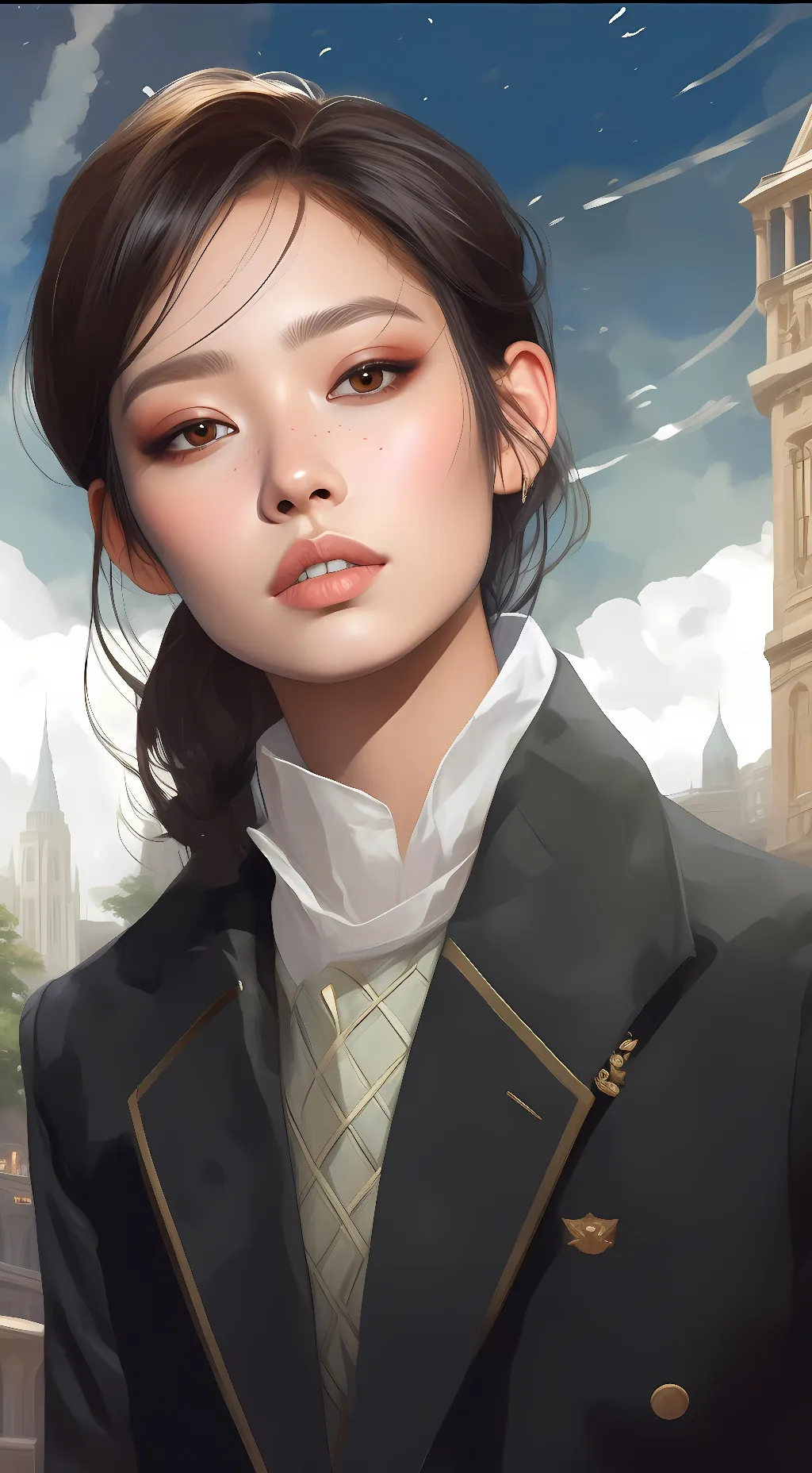 ai character: Jennie<^ background