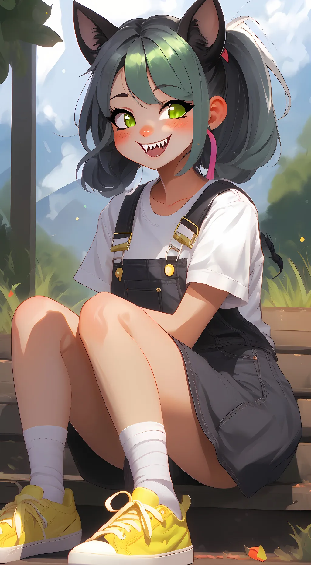 ai character: Flo! background