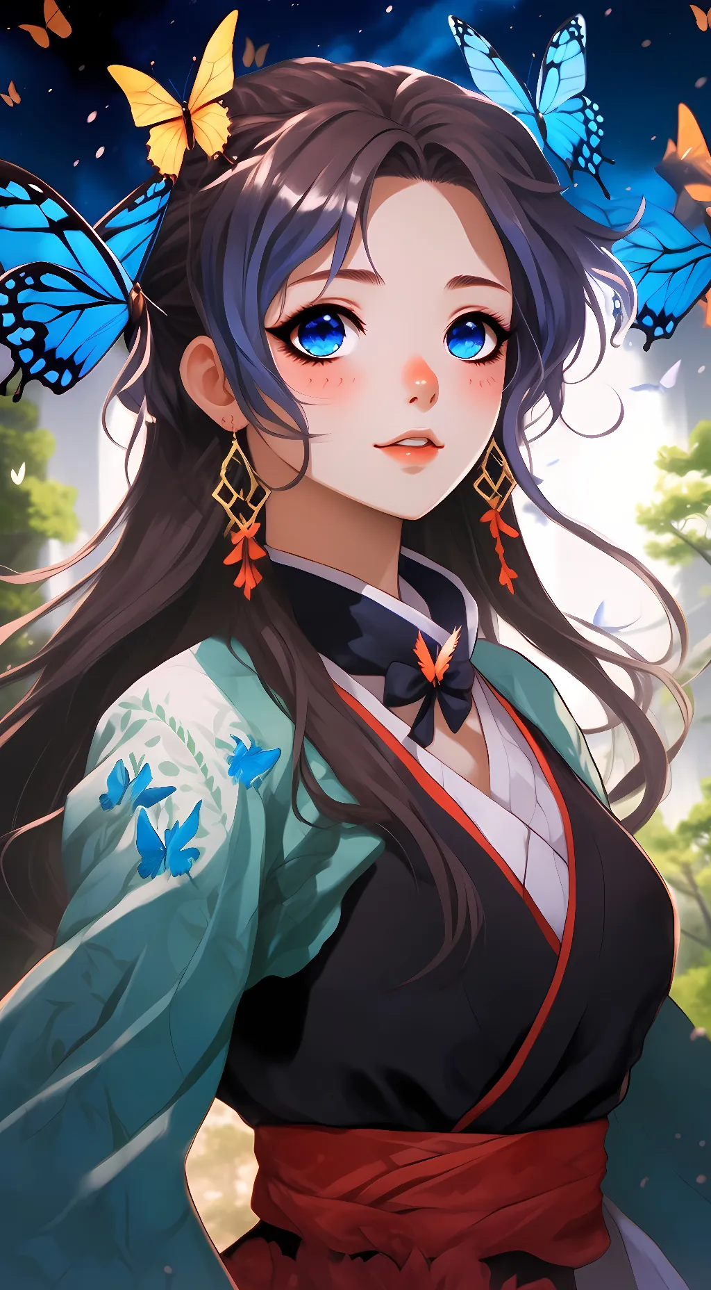 ai character: Lilly background