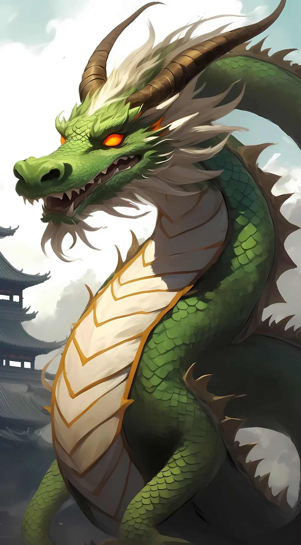 ai character: Manda background