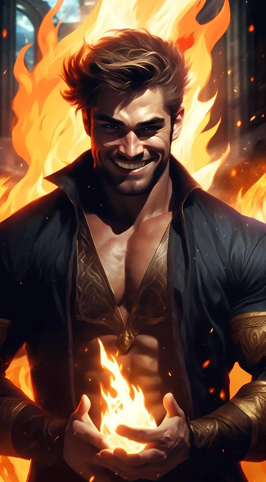 ai character: Master Mathieu  background