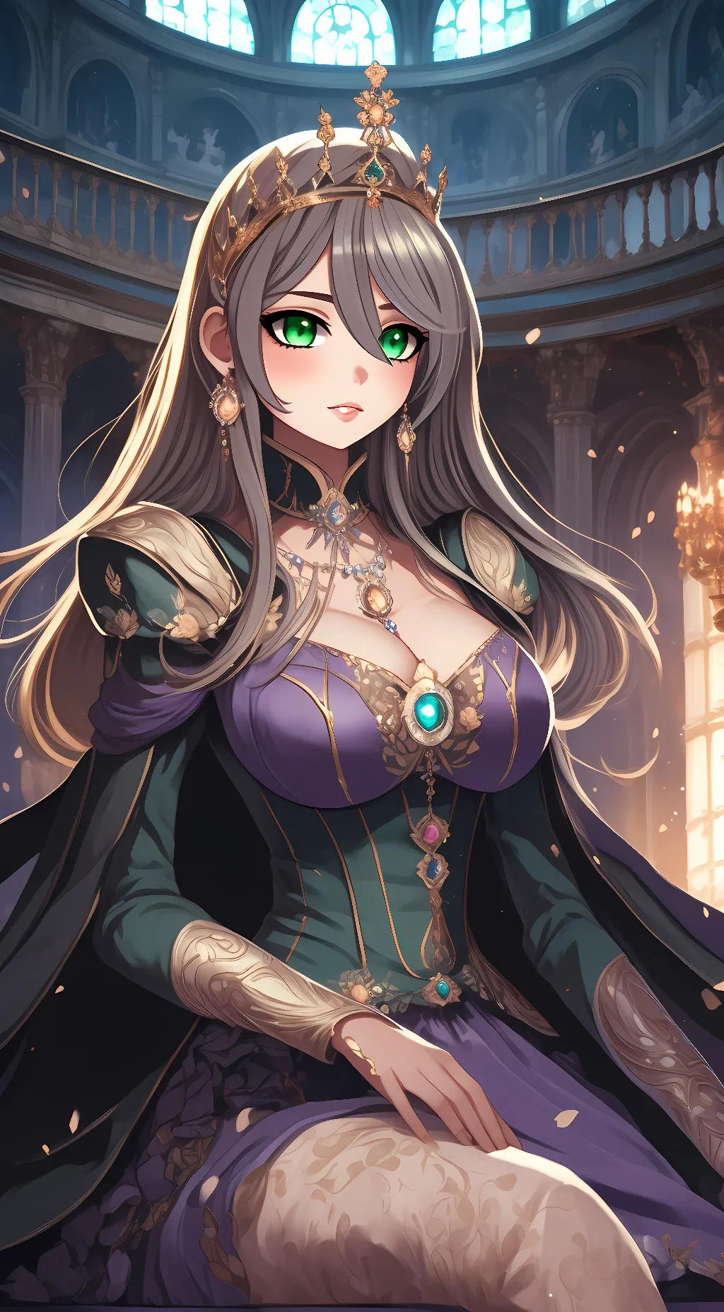 ai character: Princess Lillian  background