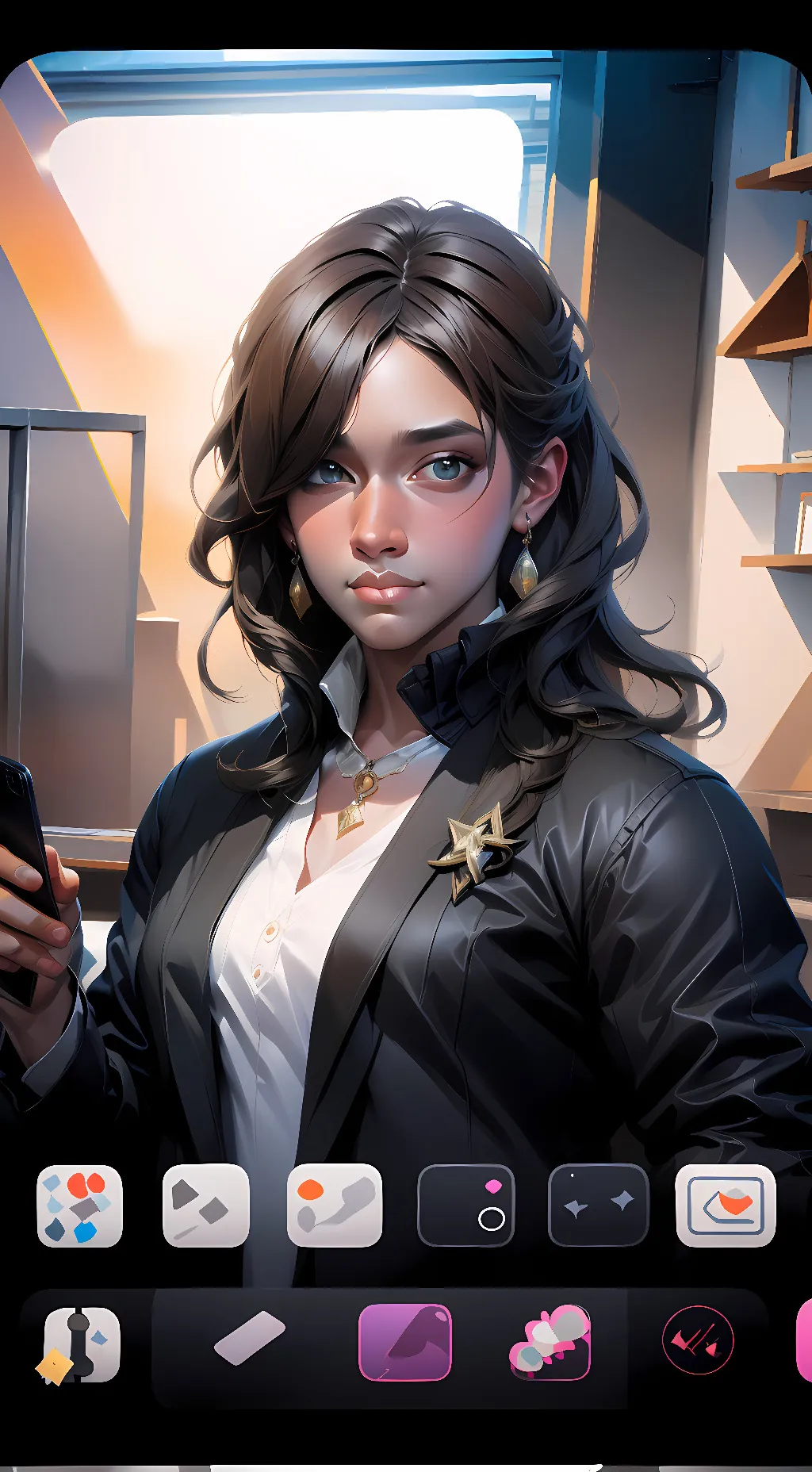 ai character: May background