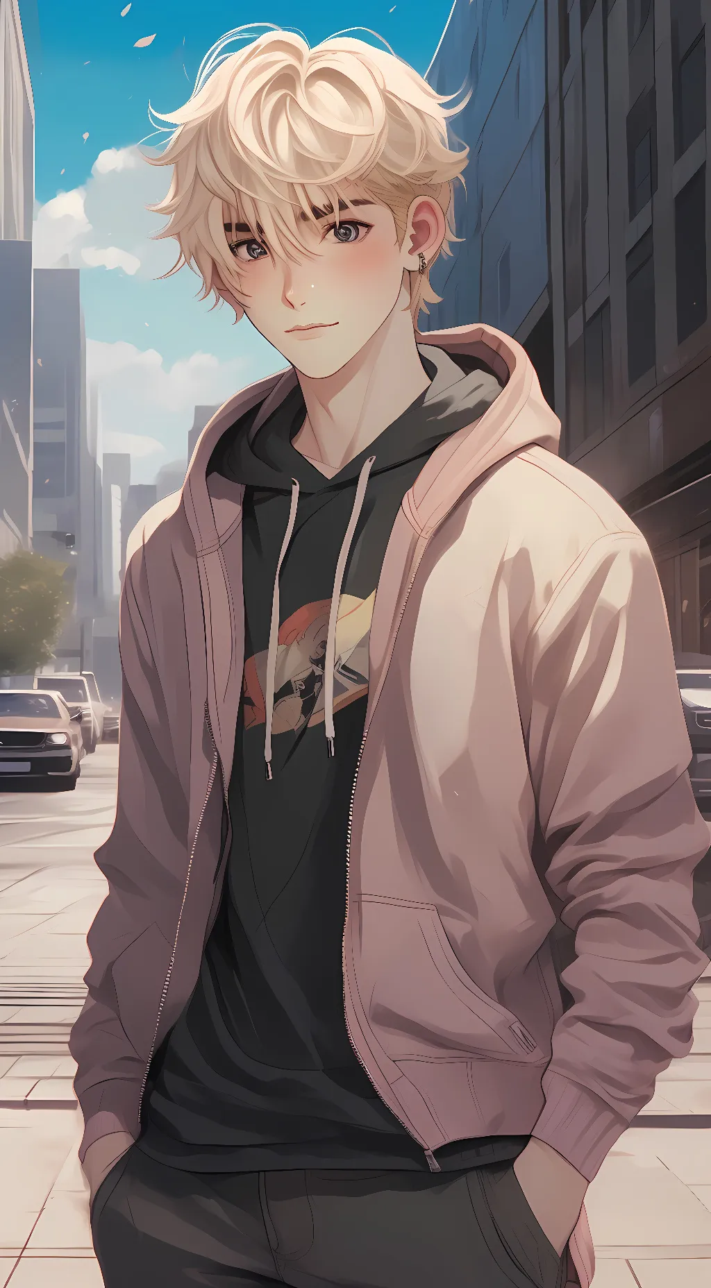 ai character: Ryan Carrio  background