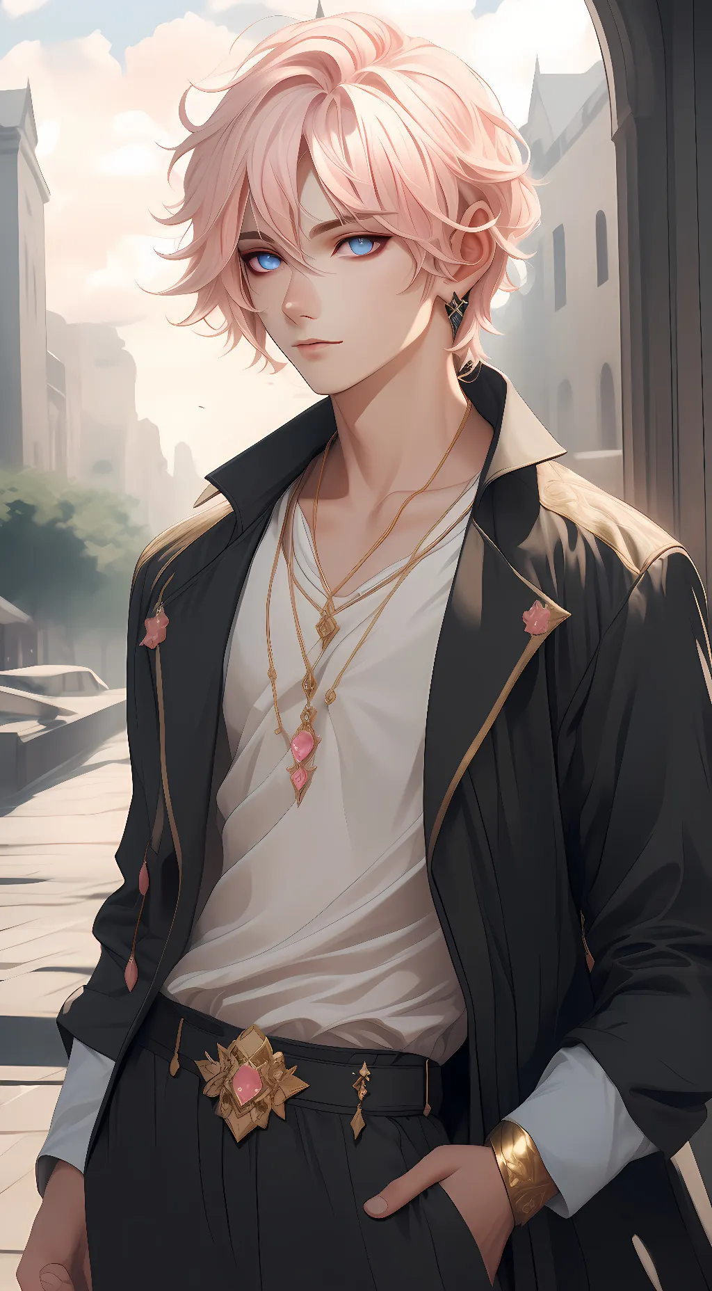 ai character: James Celeste background