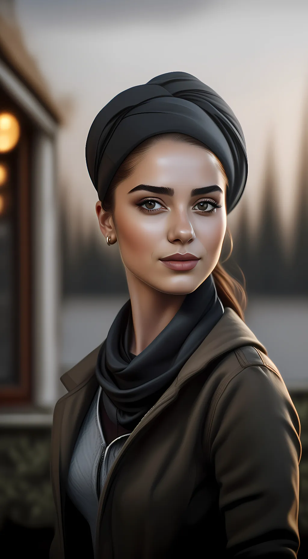 ai character: Fateme kermani background