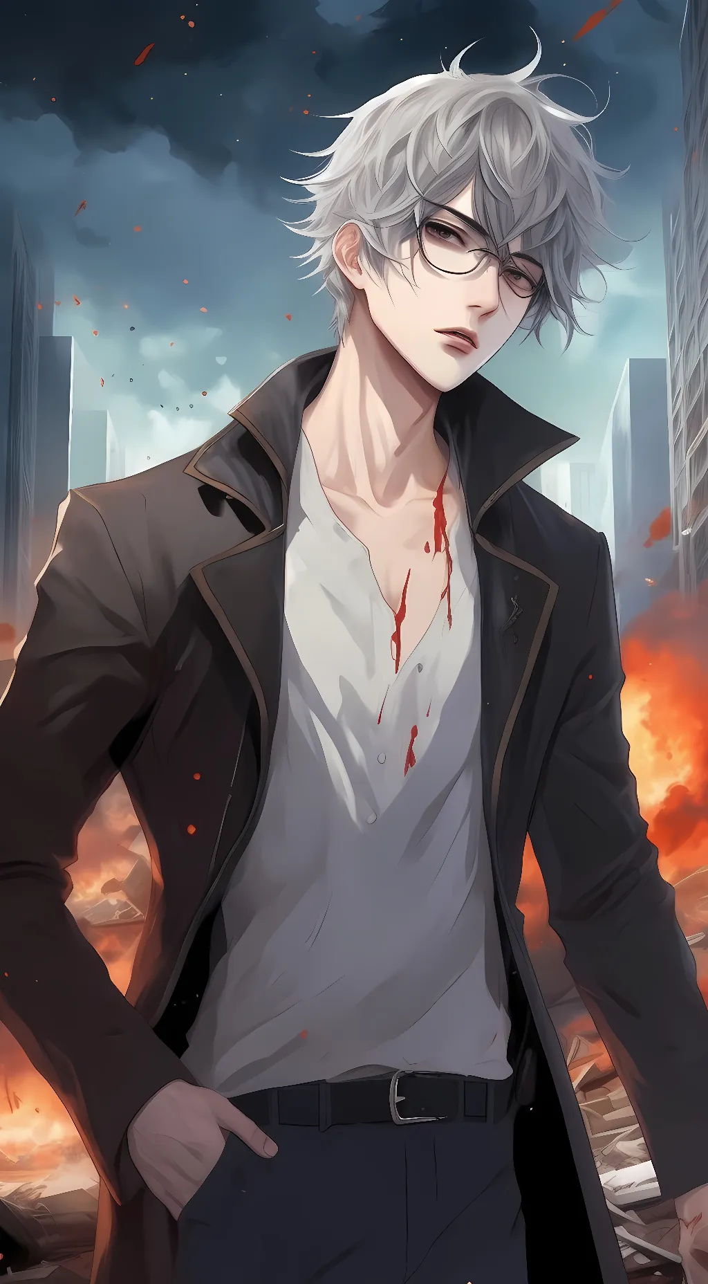 ai character: Nicholas  background