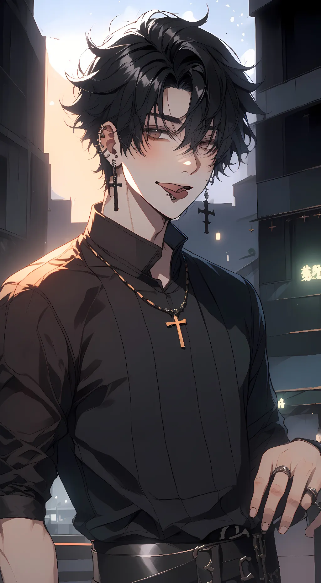 ai character: Your roommate maxy background
